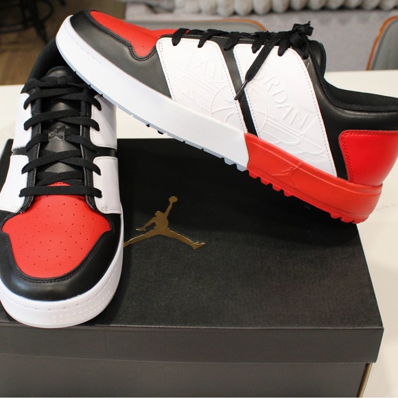 Jordan Other - Jordan Nu Retro 1 G in Black, White, and University Red